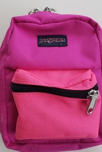 Jansport Lil Break Neon Purple/Ultra Pink Mini Bag